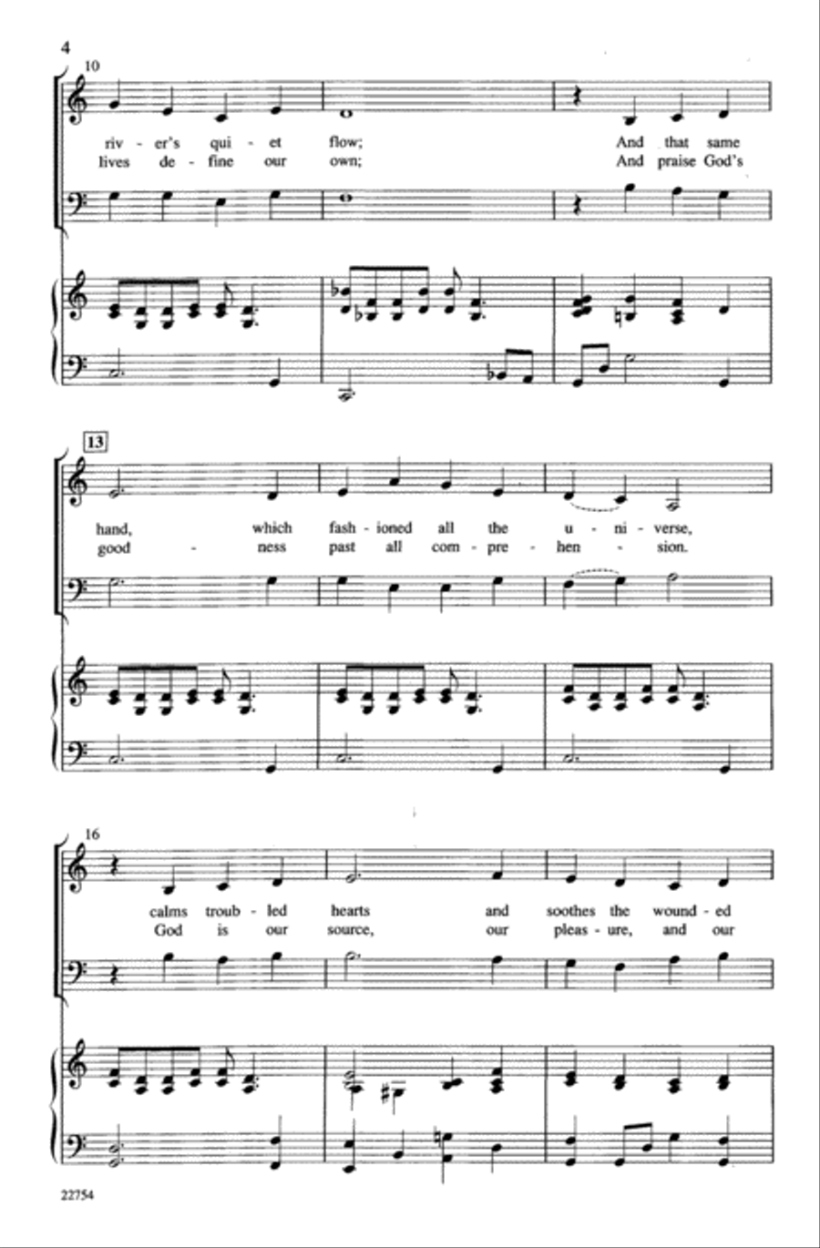 Thanks Be to God Thanks Be to God 3-Part scores gallery preview page 4