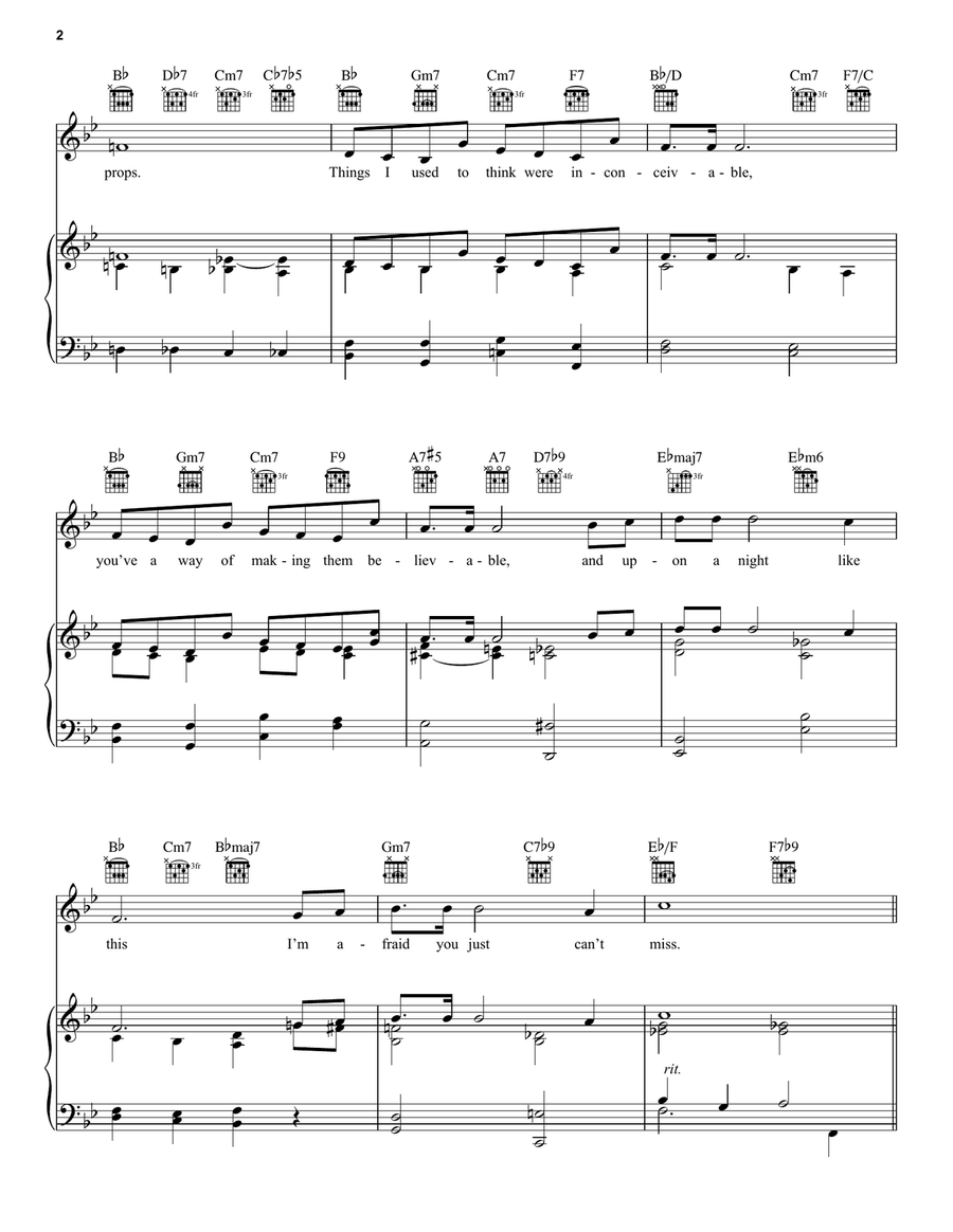 It's Magic It's Magic Piano, Vocal, Guitar scores gallery preview page 2
