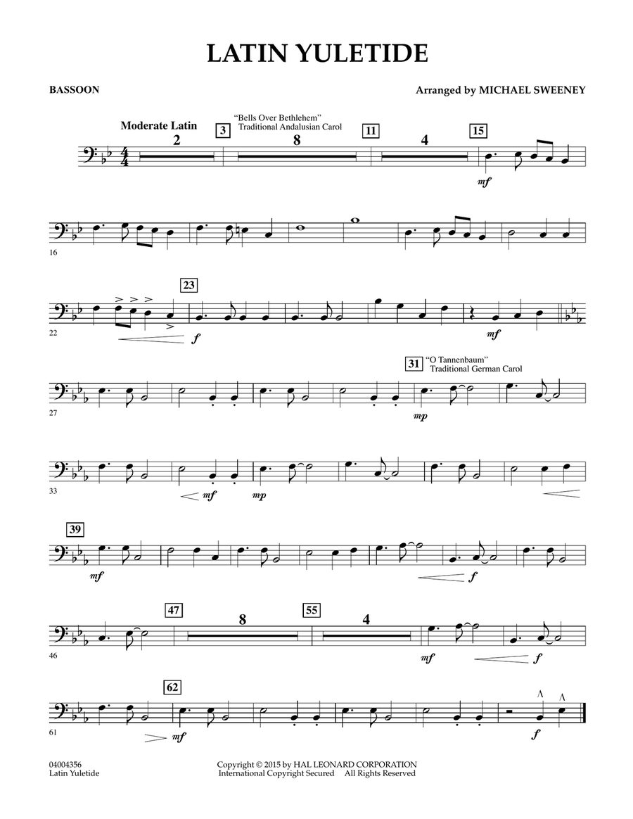 Latin Yuletide - Bassoon