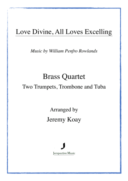Love Divine, All Loves Excelling (Brass Quartet) image number null