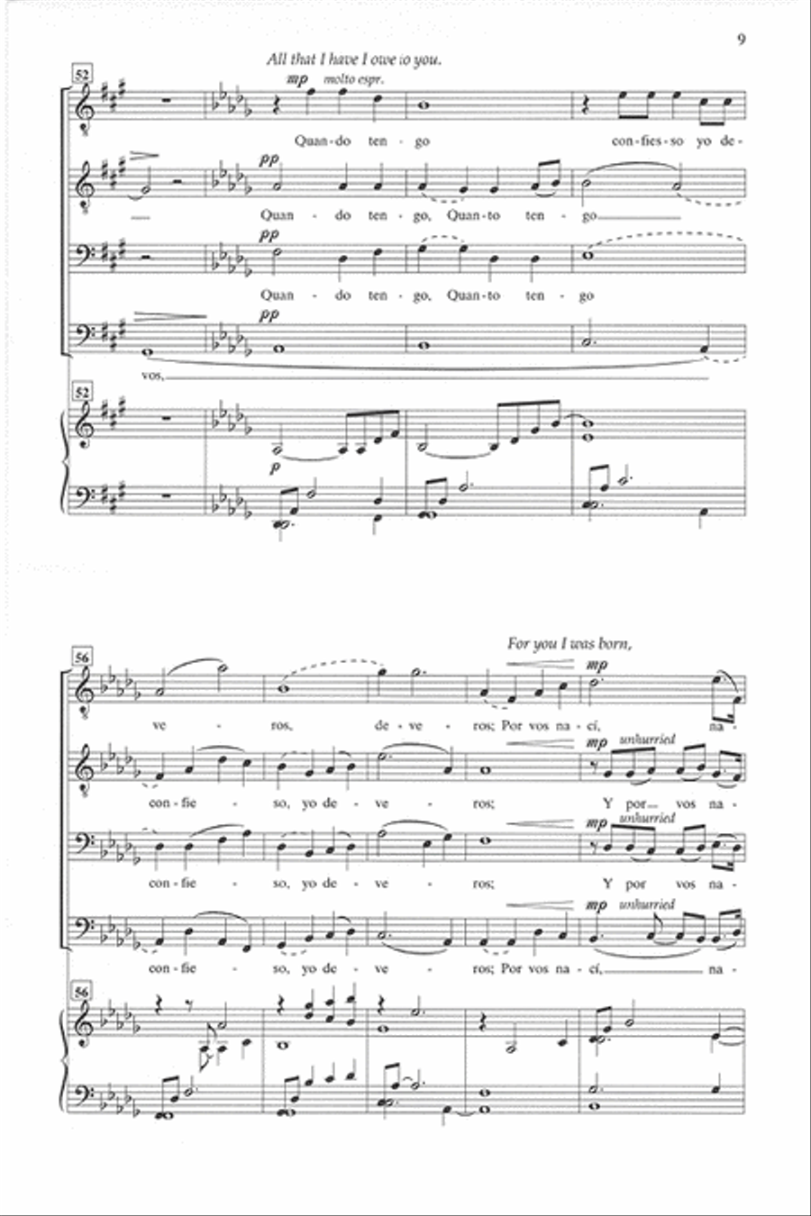 Amor de mi Alma - TTBB TTBB scores gallery preview page 8