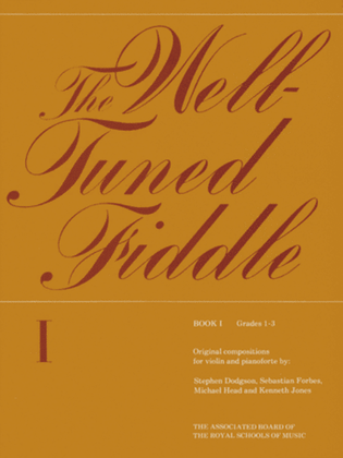 Book cover for The Well-Tuned Fiddle, Book I