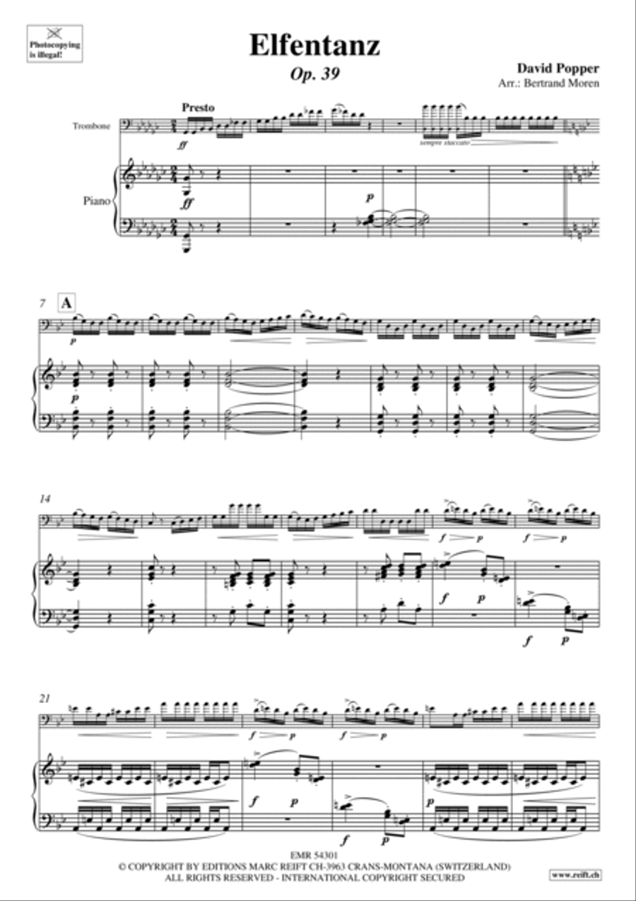 Elfentanz Elfentanz Piano Accompaniment scores gallery preview page 4