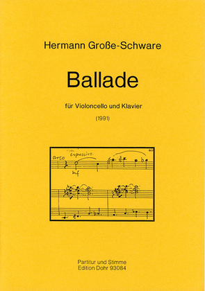 Ballade für Violoncello und Klavier (1991)