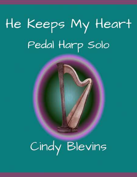 He Keeps My Heart, solo for Pedal Harp image number null