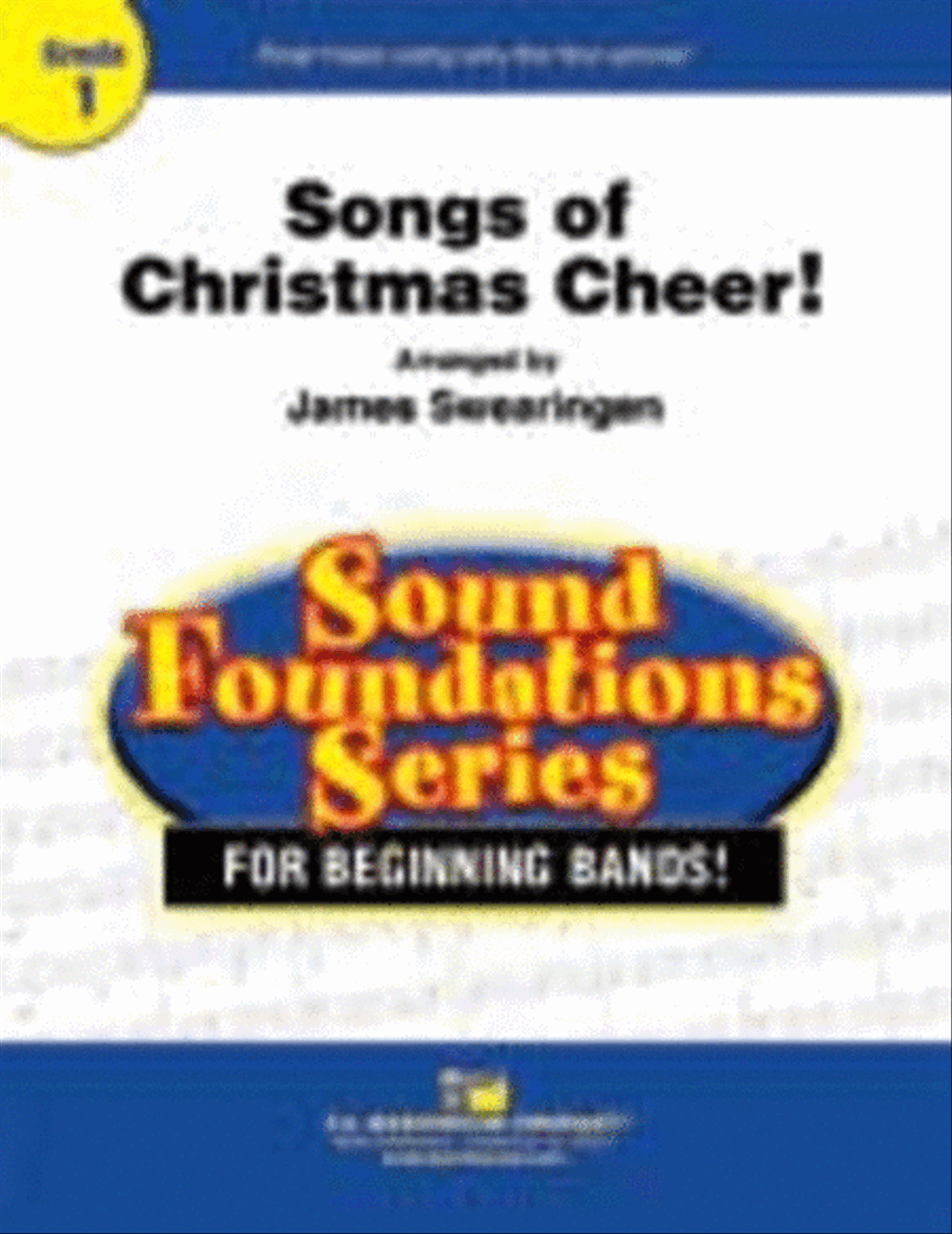 Songs Of Christmas Cheer! Concert Band scores gallery preview page 1