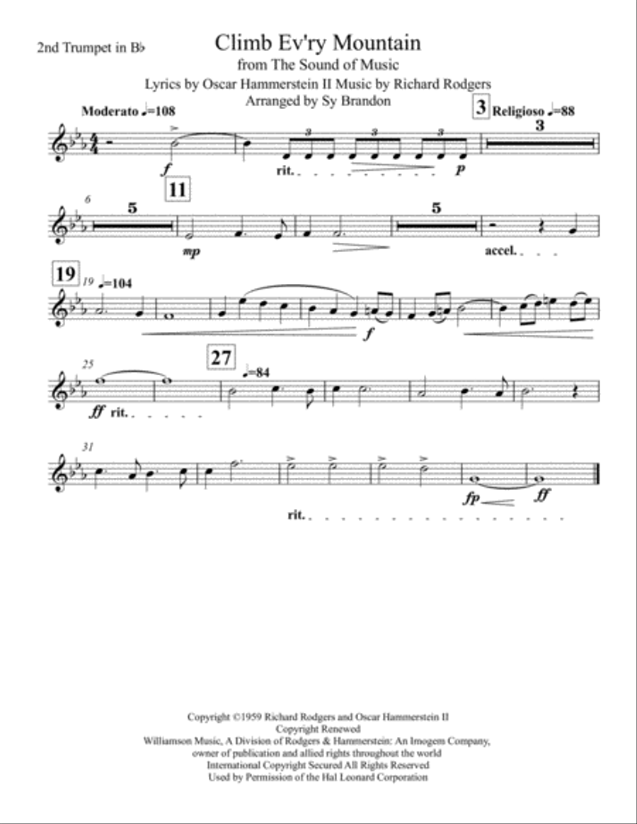 Climb Ev'ry Mountain School and Community scores gallery preview page 6