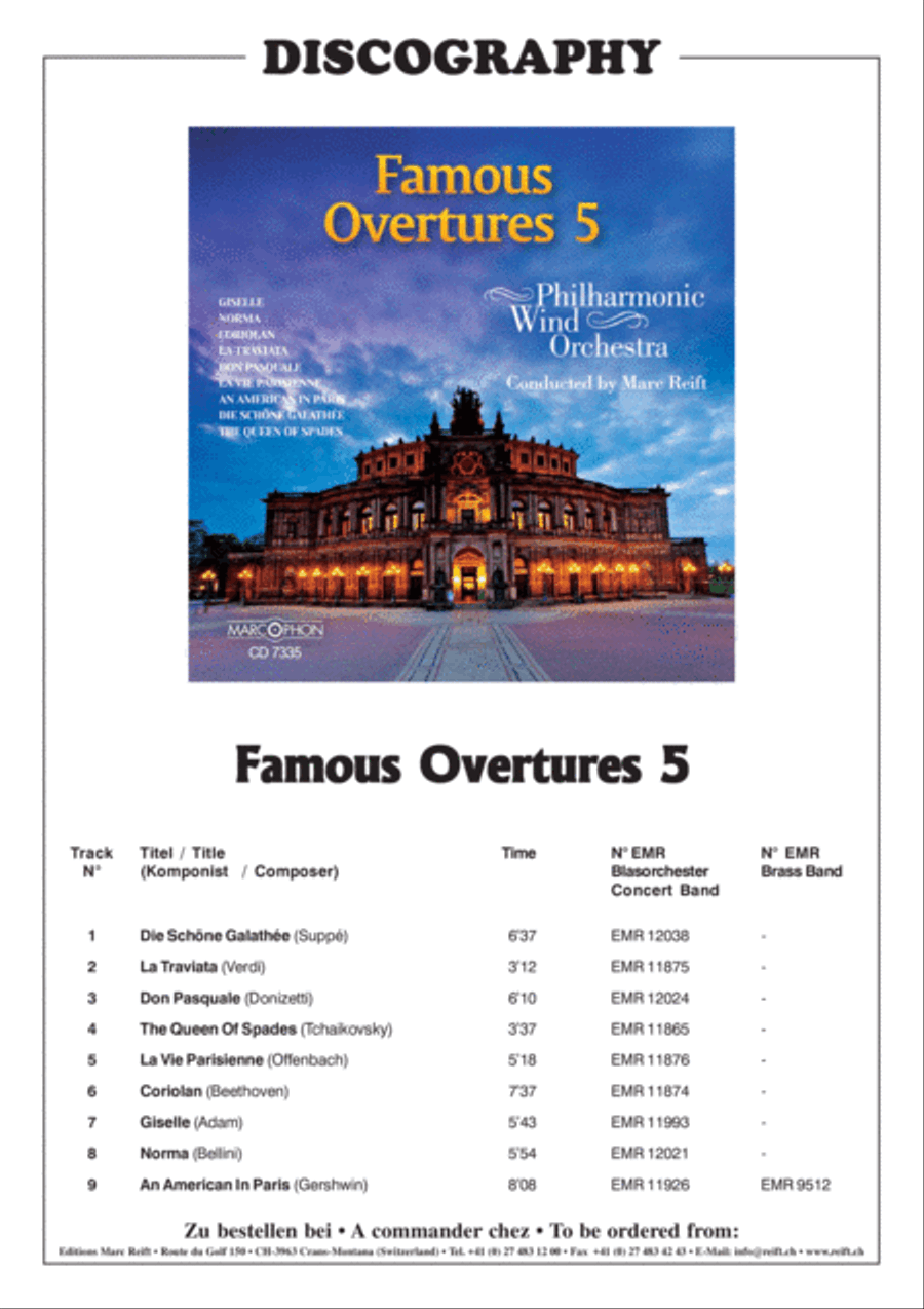 Die schone Galathee Concert Band scores gallery preview page 3