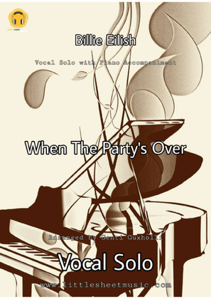 Book cover for When The Party's Over
