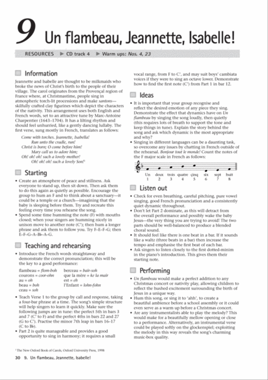 Junior Voiceworks at Christmas + CD 4-Part scores gallery preview page 3