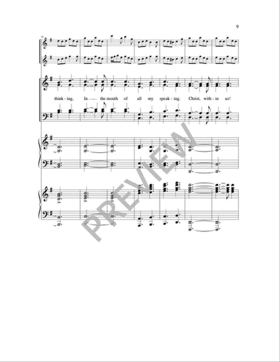 The Lorica of Ballyloughlin 4-Part scores gallery preview page 16