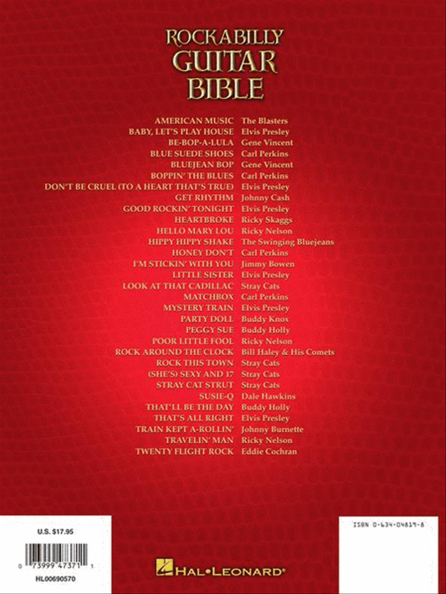 Rockabilly Guitar Bible Guitar Tablature scores gallery preview page 7