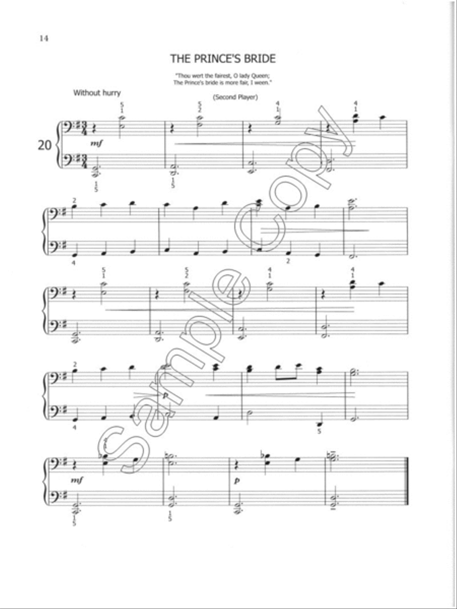 Snow White Snow White Piano Solo scores gallery preview page 4