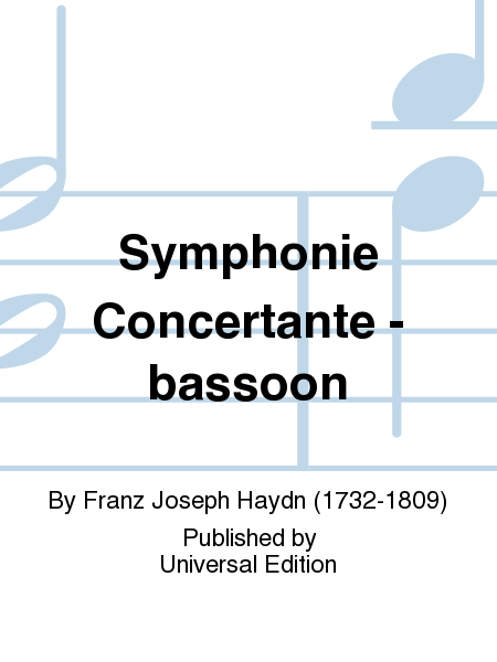 Symphonie Concertante - bassoon