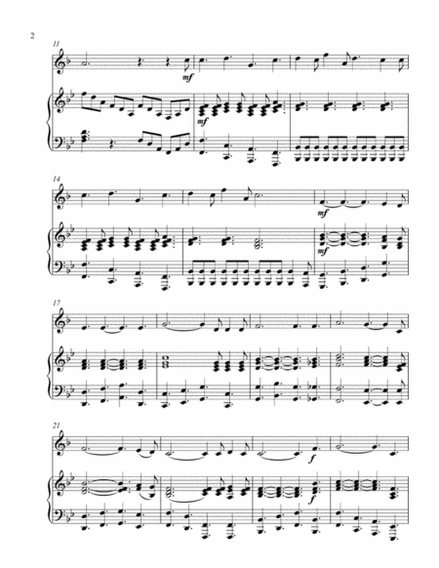 O Holy Night (treble F instrument solo) image number null