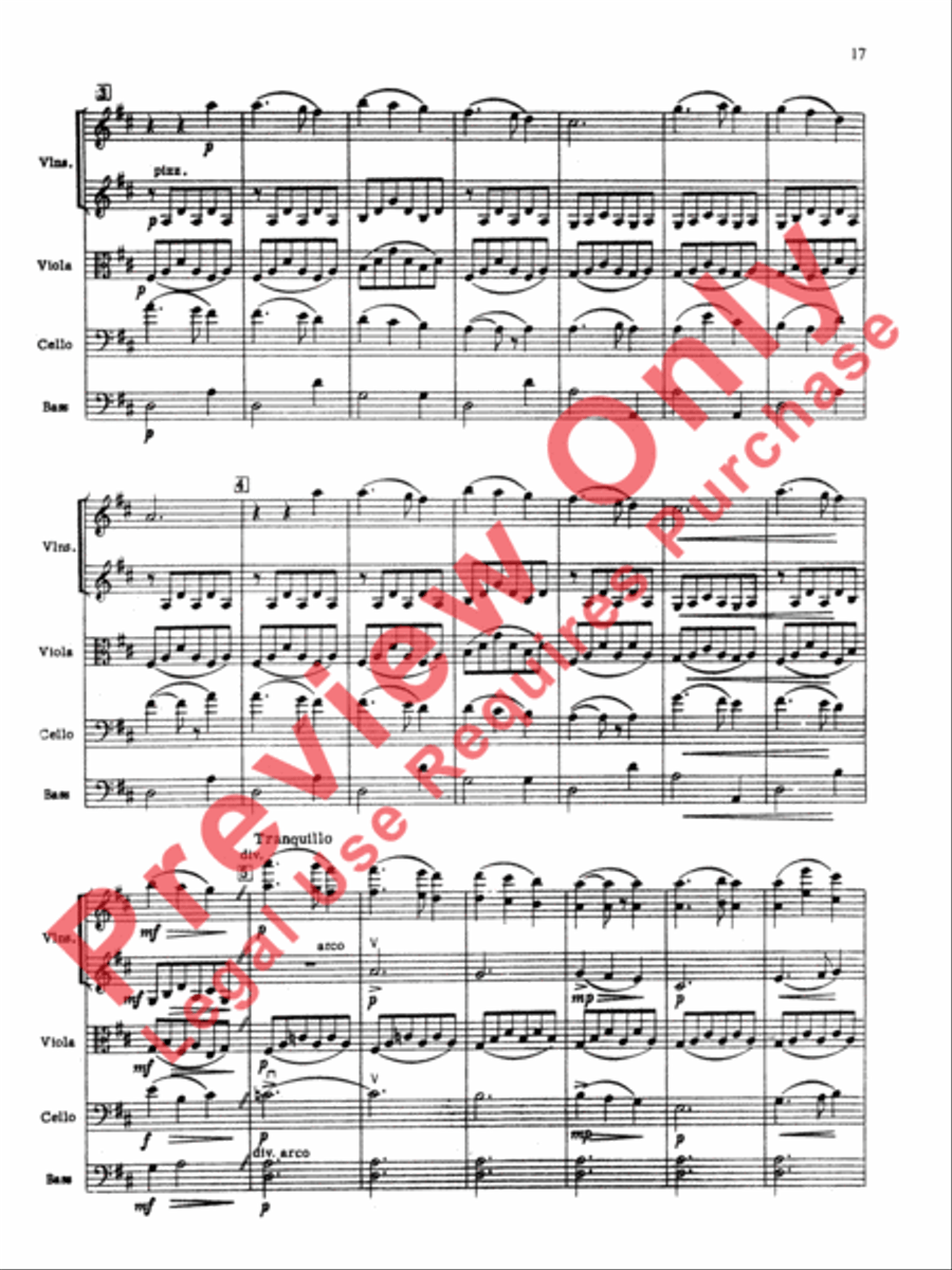Suite of Carols String Orchestra scores gallery preview page 18