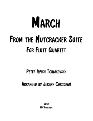 Book cover for March From The Nutcracker Suite for Flute Quartet