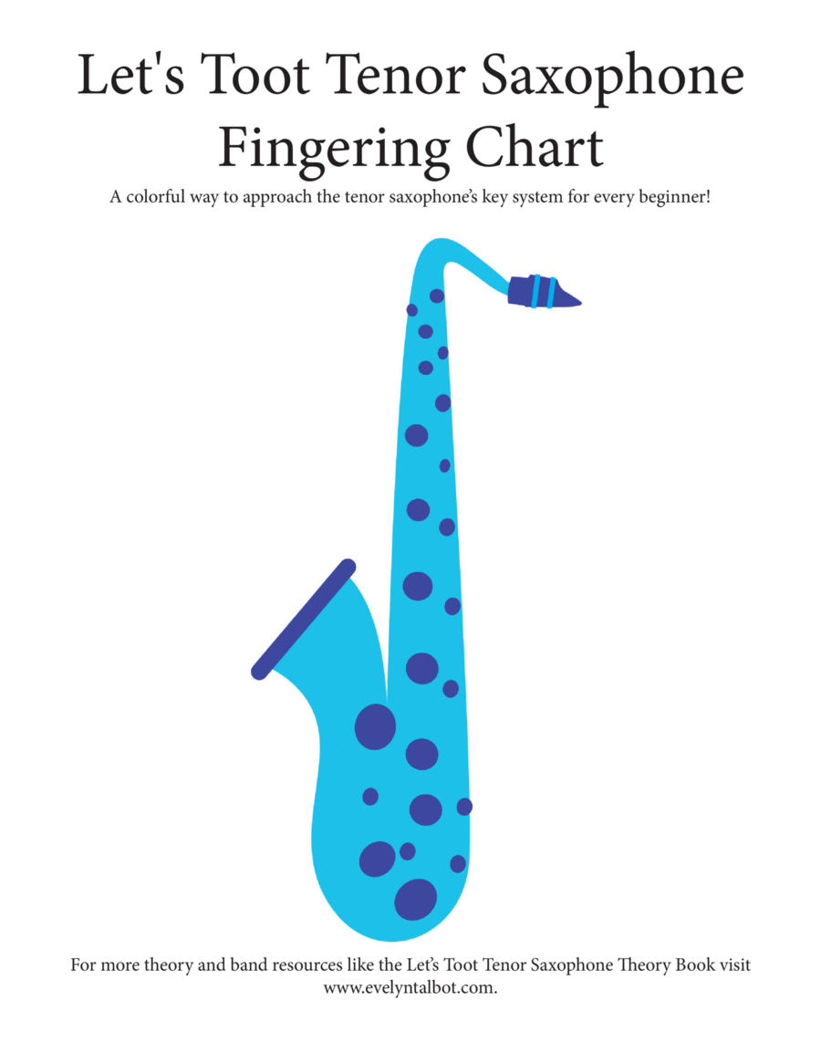 Tenor Saxophone Fingering Chart