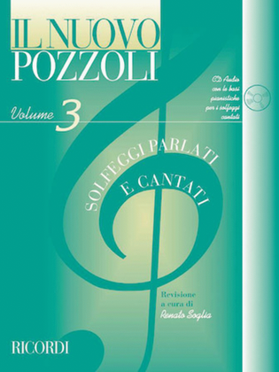 Book cover for Il Nuovo Pozzoli: Solfeggi Parlati E Cantati Vol. 3