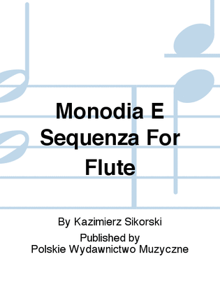Monodia E Sequenza For Flute