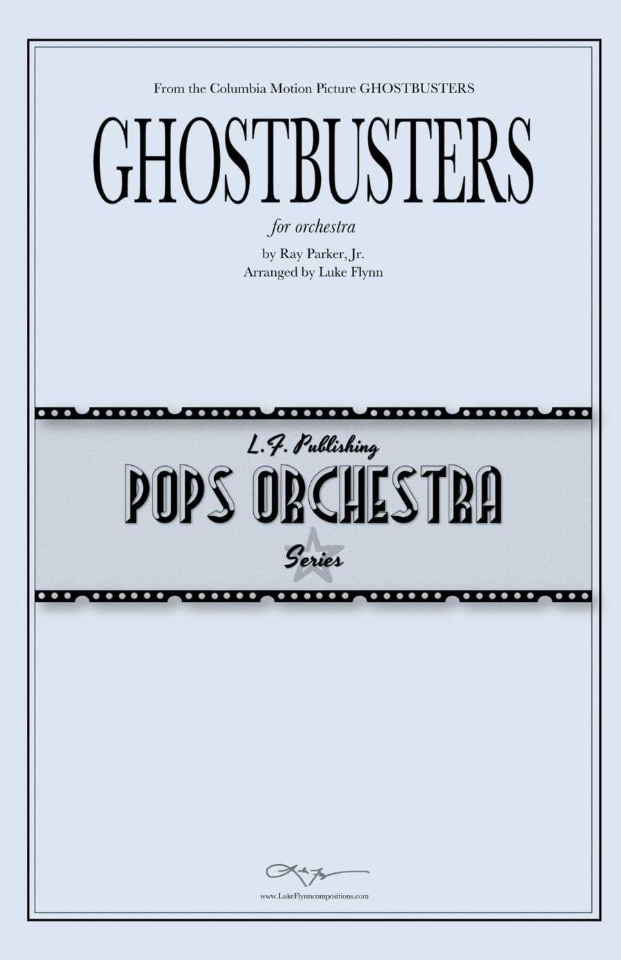 Ghostbusters Full Orchestra scores gallery preview page 1