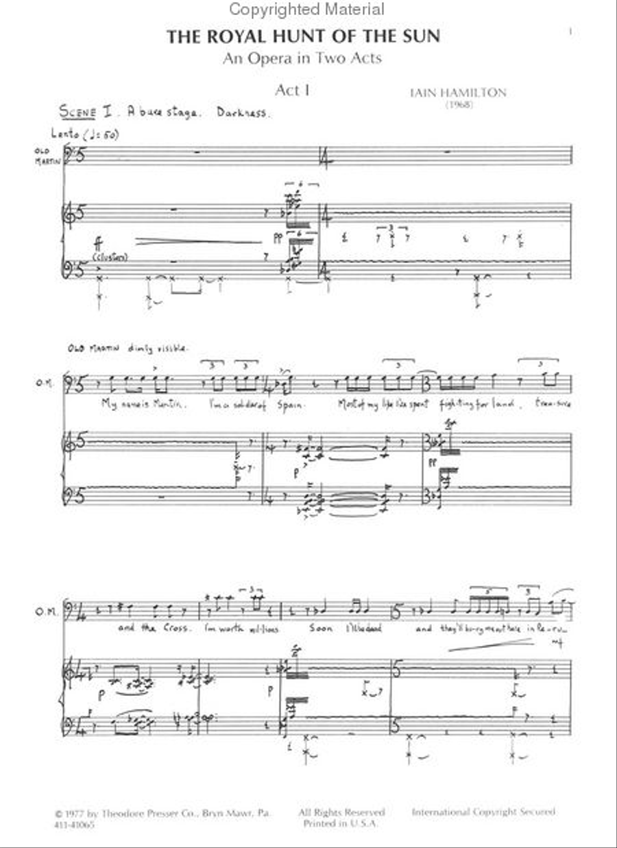 The Royal Hunt of the Sun TB scores gallery preview page 2