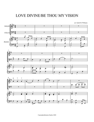 Book cover for LOVE VISION TRIO FOR VIOLIN, CELLO AND PIANO