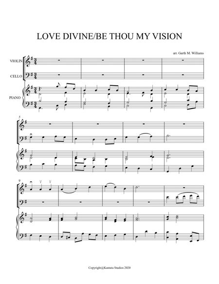 LOVE VISION TRIO FOR VIOLIN, CELLO AND PIANO image number null