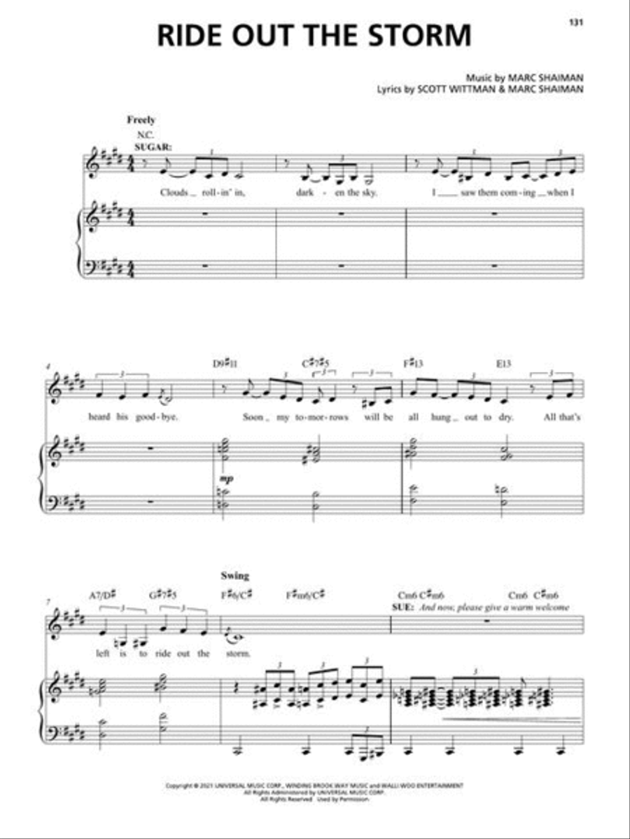 Some Like It Hot Some Like It Hot Piano, Vocal scores gallery preview page 5