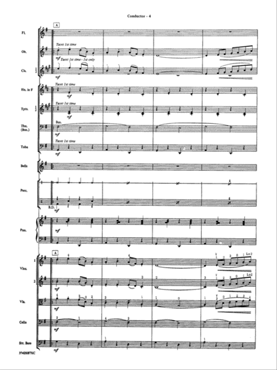 Sleigh Ride: Score Full Orchestra scores gallery preview page 6
