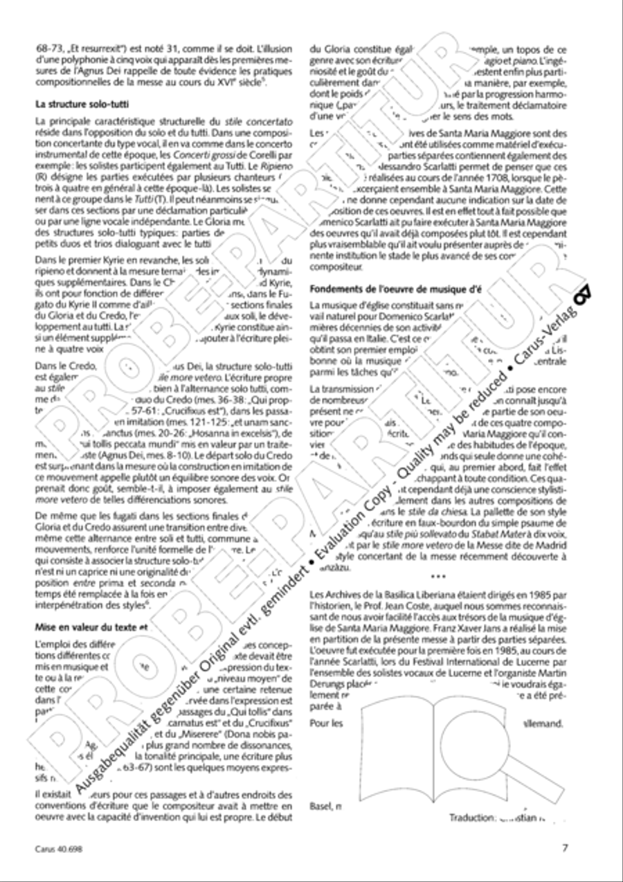 Messa breve SSATB scores gallery preview page 8