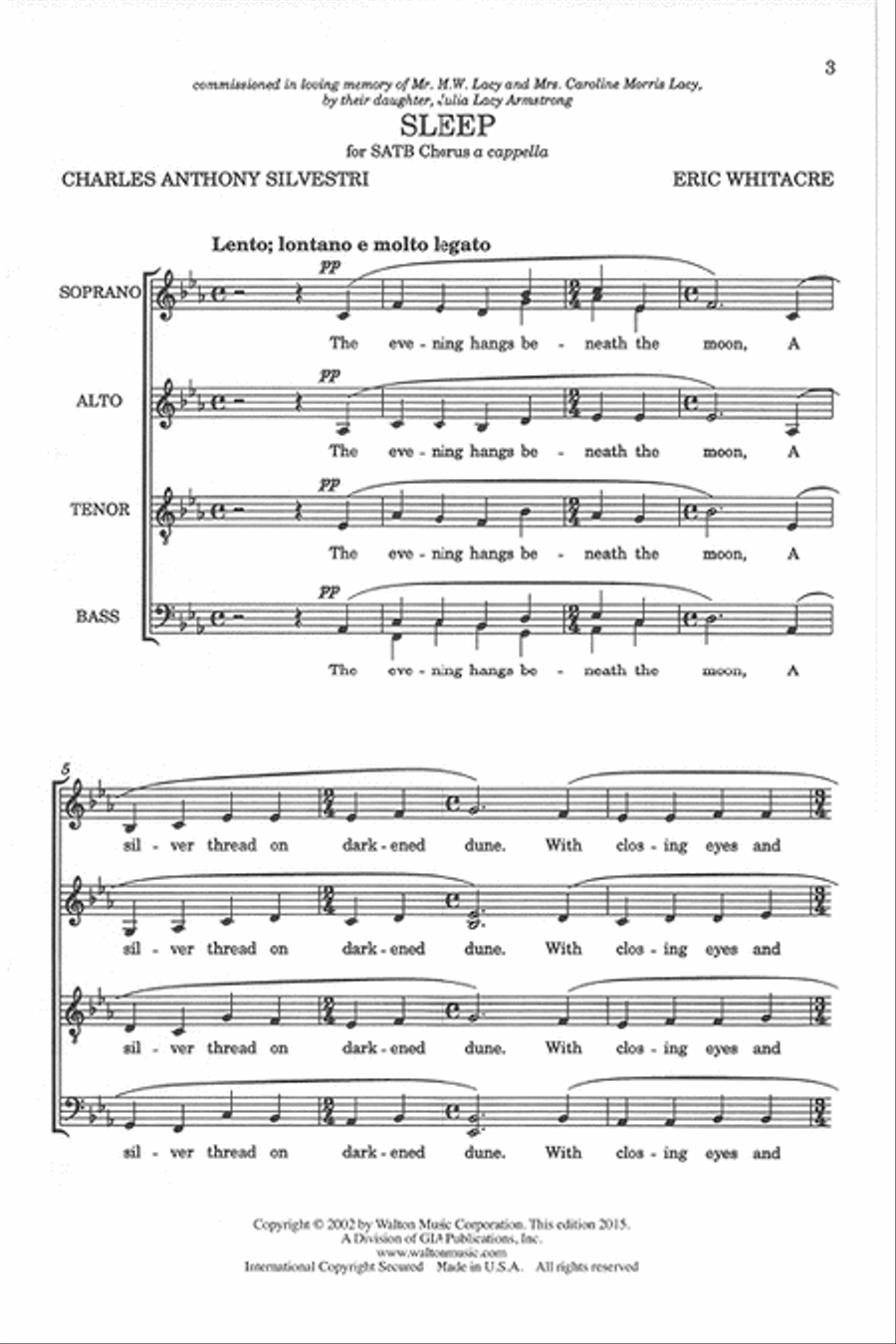 Sleep Choir scores gallery preview page 2