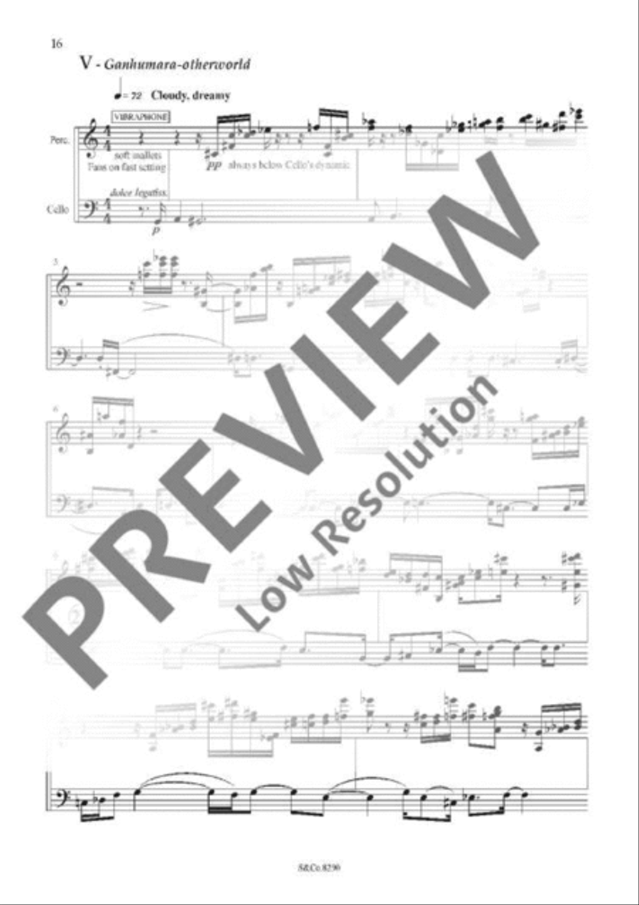 Moonfaring Moonfaring Cello scores gallery preview page 18