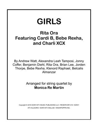 Girls (feat Cardi B, Bebe Rexha & Charli Xcx)