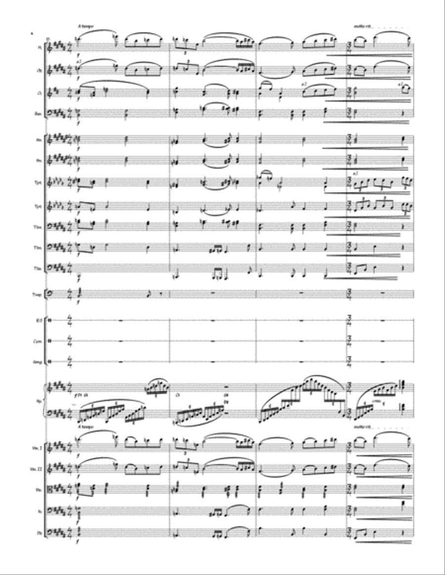 Last of Winter Last of Winter Full Orchestra scores gallery preview page 4