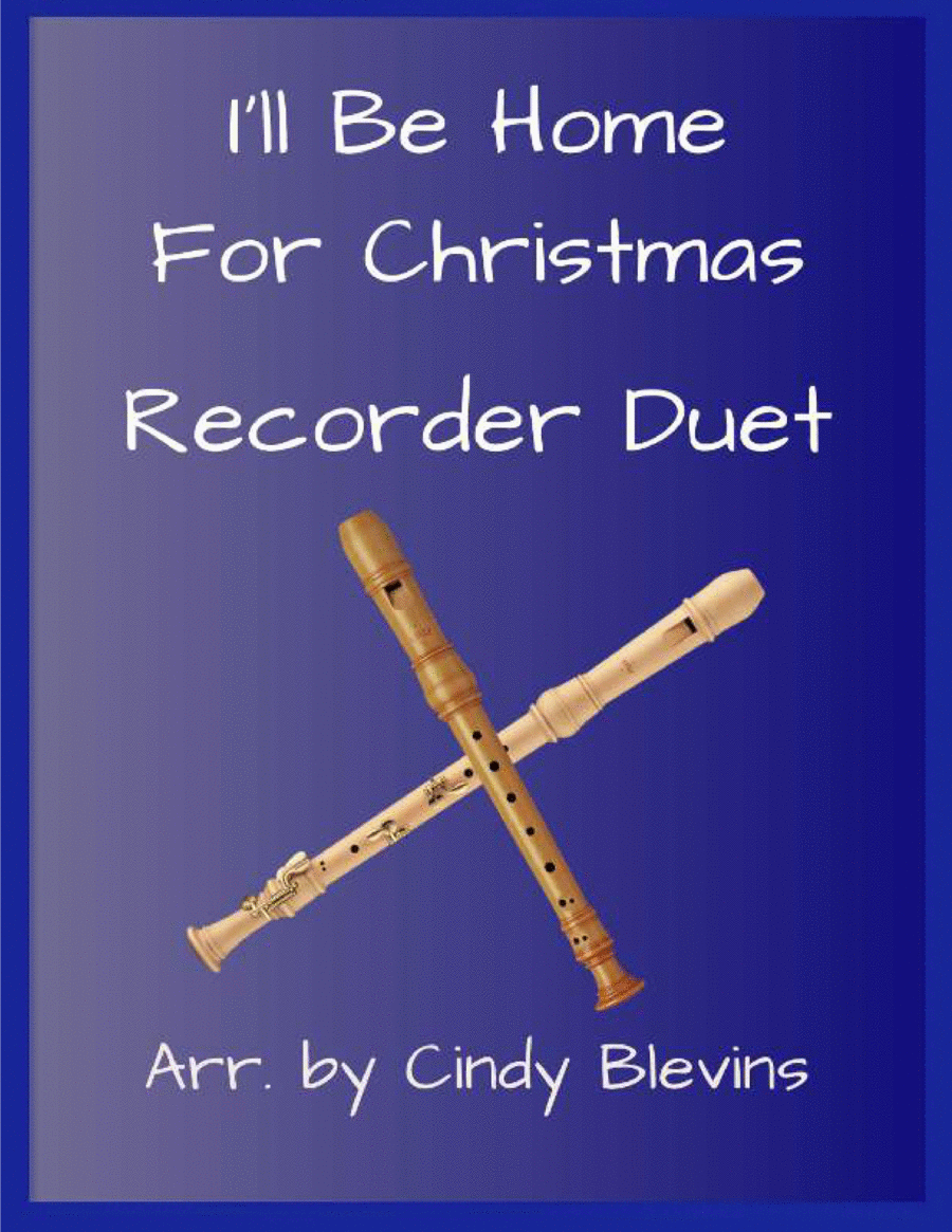 I'll Be Home For Christmas Woodwind Duet scores gallery preview page 1