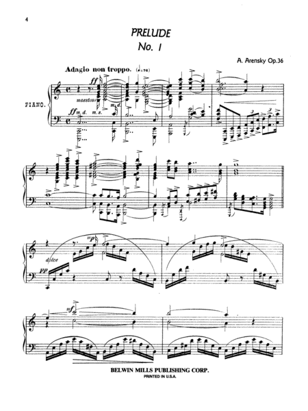 Twenty-four Morceau Characteristiques, Op. 36
