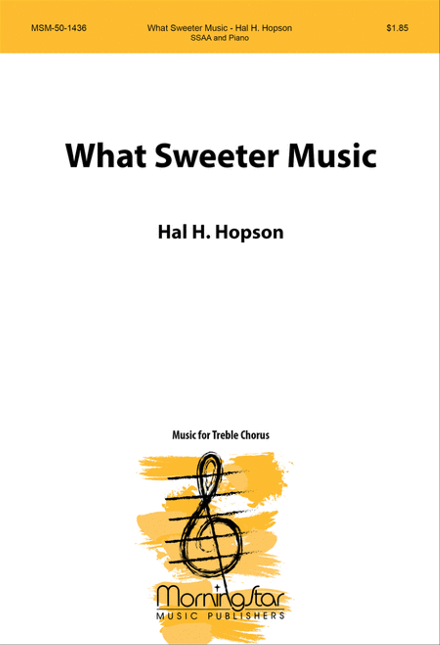 What Sweeter Music SSAA scores gallery preview page 1