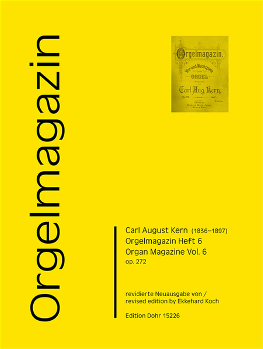 Orgelmagazin Heft 6 op. 272