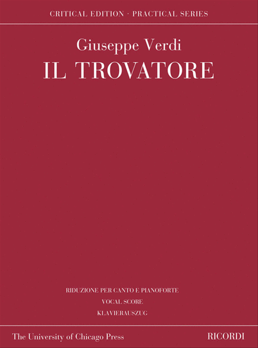 Il Trovatore Voice scores gallery preview page 1