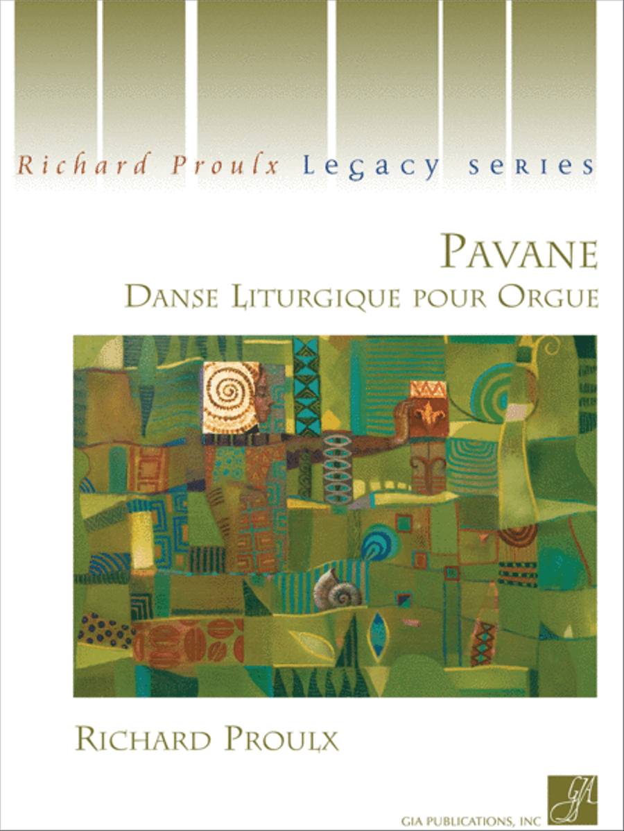 Pavane Organ scores gallery preview page 1