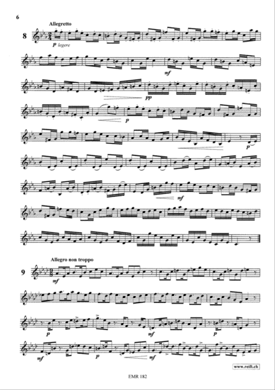 24 Melodic Studies Cornet scores gallery preview page 7