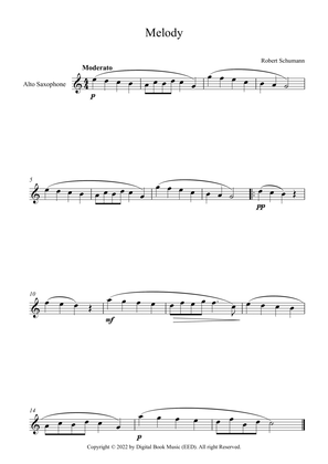 Melody - Robert Schumann (Alto Sax)