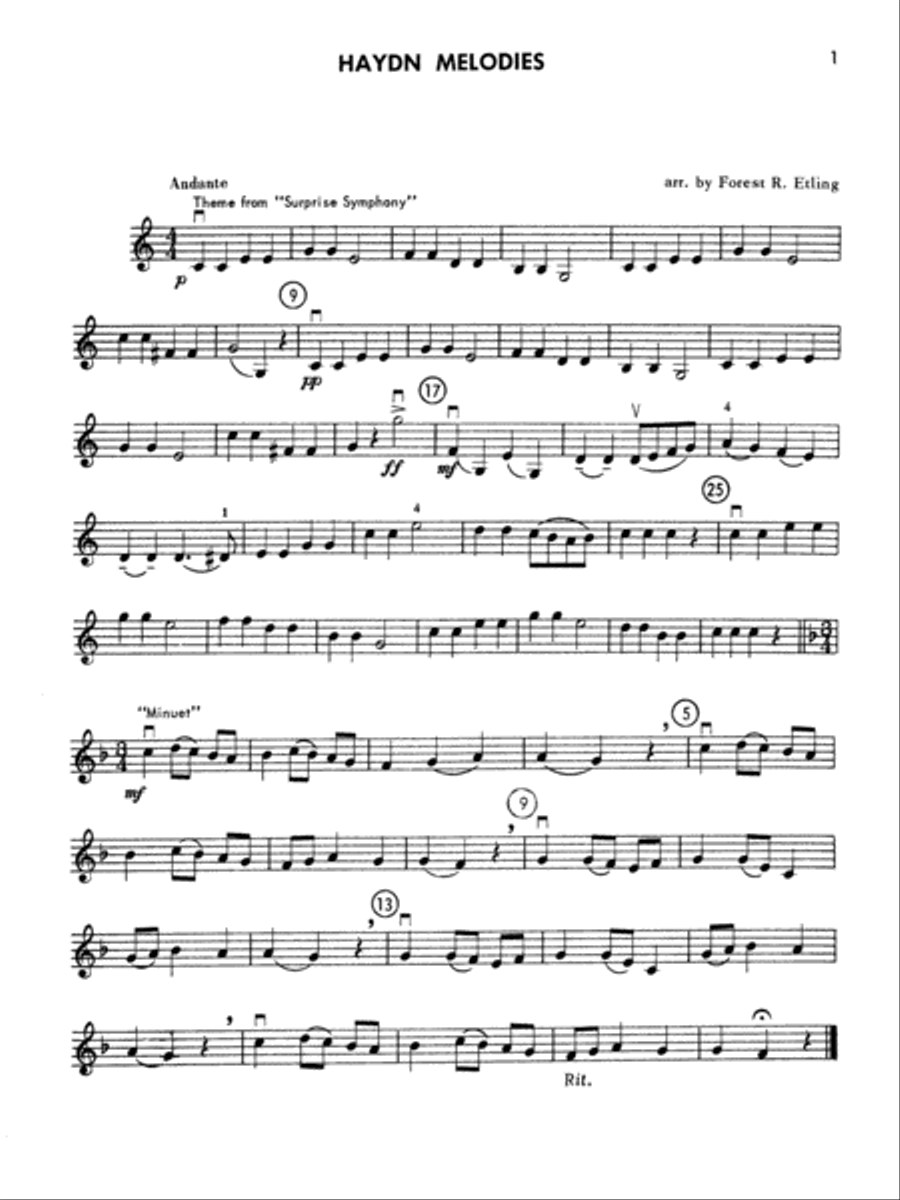 Solo Time for Strings, Book 3 Chamber Orchestra scores gallery preview page 3