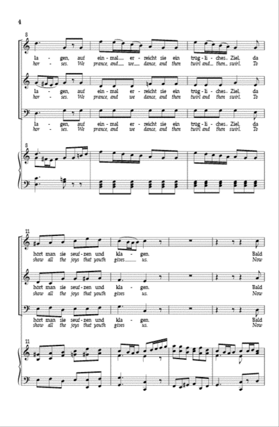 Der Tanz (The Dance) Der Tanz (The Dance) 3-Part scores gallery preview page 3