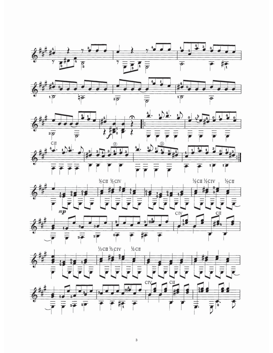 Overture Overture Acoustic Guitar scores gallery preview page 3