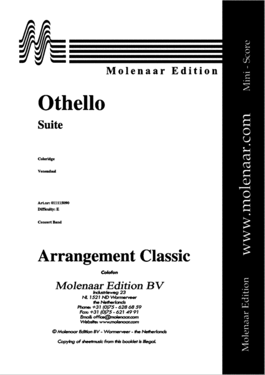 Othello Concert Band scores gallery preview page 2