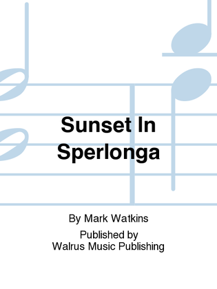 Book cover for Sunset In Sperlonga