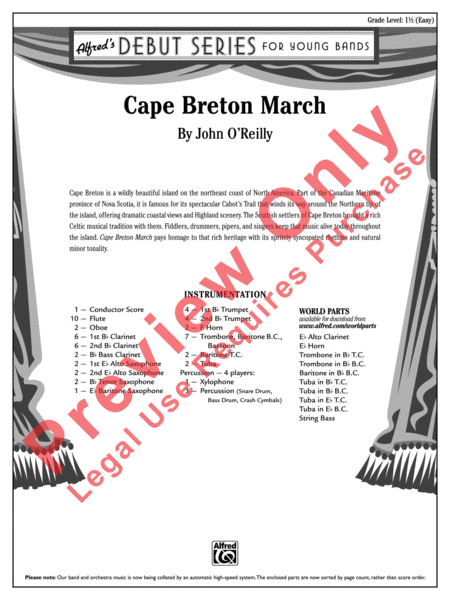 Cape Breton March image number null