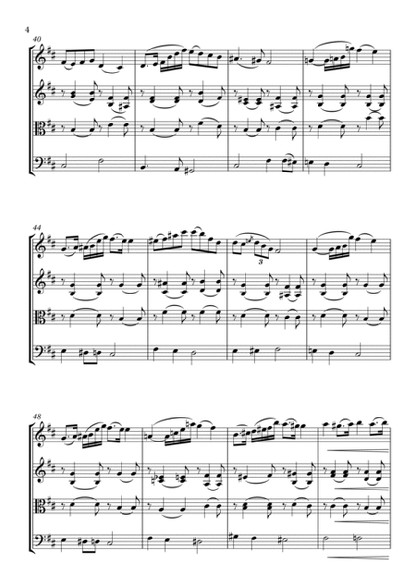 "Adoration" by Felix Borowski arranged for String Quartet image number null